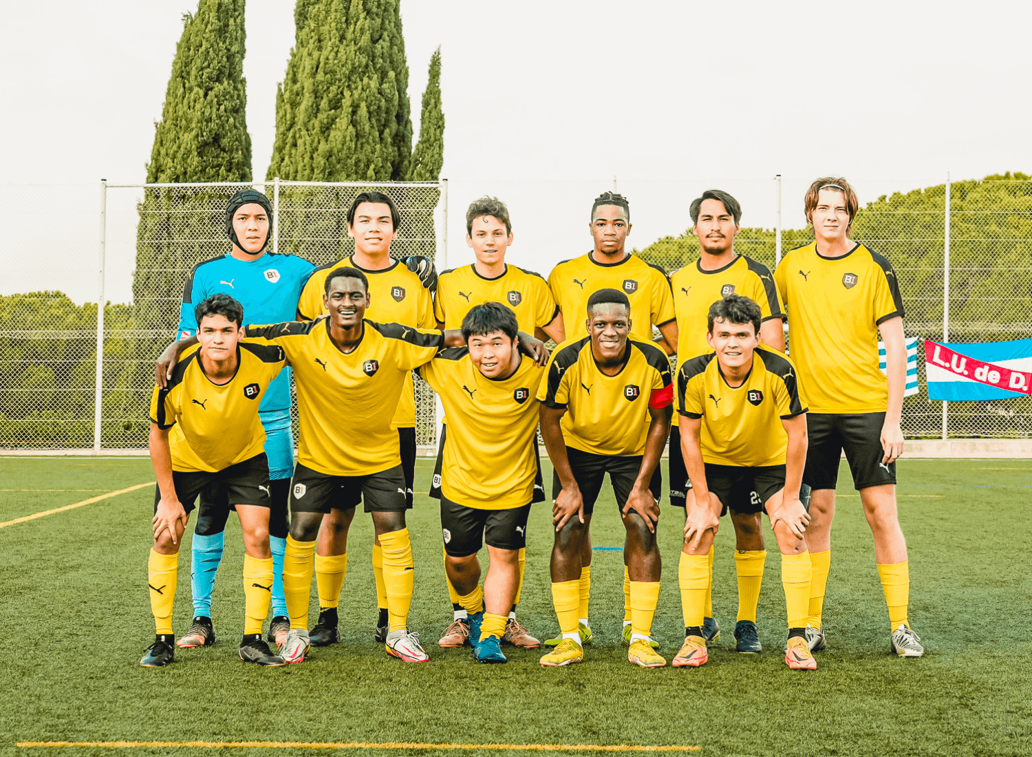 Primer amistoso contra la Liga Universitaria de Uruguay