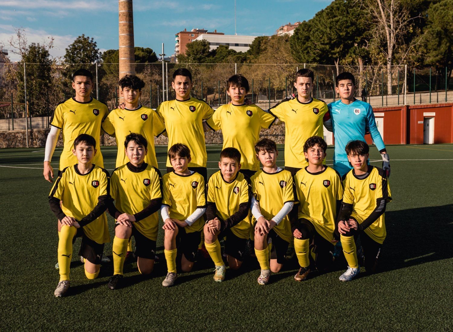 Kazakh players enjoy Barcelona’s scenery